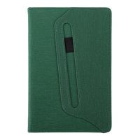 Nouveau Design A4/A5 Journal Agenda Journal avec Logo Personnalisé Agenda Planificateur Couverture en Cuir PU Cahier avec Boucle pour Stylo