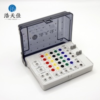 Kit d'outils de plantation immédiate avec boîte de désinfection spéciale pour la chirurgie implantaire dentaire et l'outil de fixation par vis - En promotion