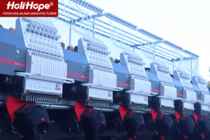 Máquina de Bordar Computarizada Industrial Holiauma Holihope de <span class=keywords><strong>6</strong></span> Cabezales y 15 Agujas para Gorras, Sombreros y Camisetas - Product Image 3