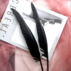 Toàn Bộ Bán Nhuộm Màu Ngỗng Cánh Lông Lông Lông 25-30 Cm Đảng Trang Phục Trang Trí Cho Lễ Hội - Product Image 4