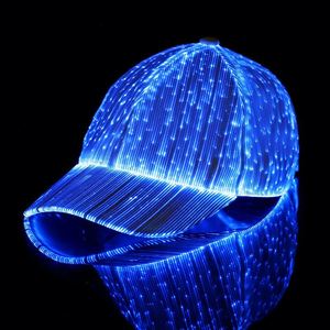Custom Wholesale Waterproof Sporty Terry Fabric Baseball Hat with LED Lights Custom Logo Fruit Pattern for Parties - Product Image 4
