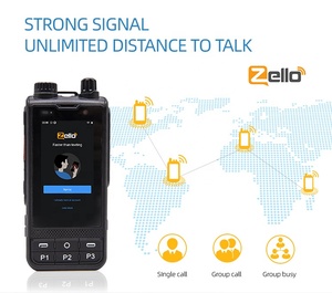 วิทยุสื่อสารแบบพกพา กันน้ำ IP67 รองรับ 4G LTE พร้อมแอป Zello แบตเตอรี่ 4000mAh สำหรับใช้งานกลางแจ้ง - Product Image 3