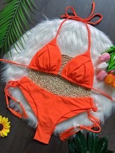 Bikinis Sexy Lady Open Hot Photo Bikini Beachwear Hot Sexy Sportswear Bikini Young Girl Swimwear - Product Image 4