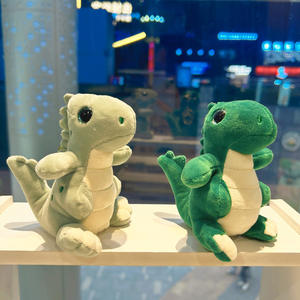 Ensemble de jouets en peluche de <span class=keywords><strong>dinosaure</strong></span> miniature personnalisable de haute qualité, en vrac, amusant, cadeau de vacances pour enfants, apaisant pour bébé, soulagement du stress - Product Image 4