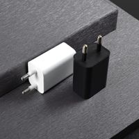 UE et US Plug USB Adaptateur secteur 5W 5V 1A Chargeur de voyage mural Charge rapide Adaptateur de téléphone portable Type électrique
