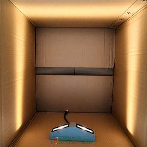 Lampes murales <span class=keywords><strong>LED</strong></span> solaires 6W rechargeables pour l'extérieur, étanche, seuil de fenêtre, lumière étroite, couloir, couloir, YY-BDW018 de points décoratifs - Product Image 2