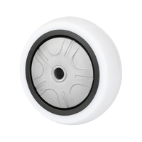 Nouvelle conception Roue pivotante en nylon PA pour salle blanche et en acier inoxydable SUS 304, 3, 4, 5 pouces, pour tables de ping-pong