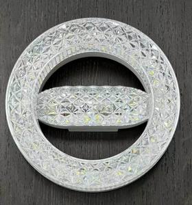 <b>LED</b> <b>Crystal</b> UFO 20W ABS+PS <b>Ceiling</b> <b>Light</b> AC100V-265V E27 1-Year Warranty 2000 Lumens 6000K Ra90 IP20 Living Room Lighting - Product Image 2