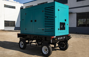 เครื่องกำเนิดไฟฟ้าเคลื่อนที่แบบลากจูง Weichai 30kW 24kW 37.5kVA 30kVA 4 ล้อ ผลิตโดยผู้ผลิตเครื่องกำเนิดไฟฟ้าดีเซลแบบลากจูง <span class=keywords><strong>3</strong></span> เฟส พร้อมกล่อง ATS - Product Image 2