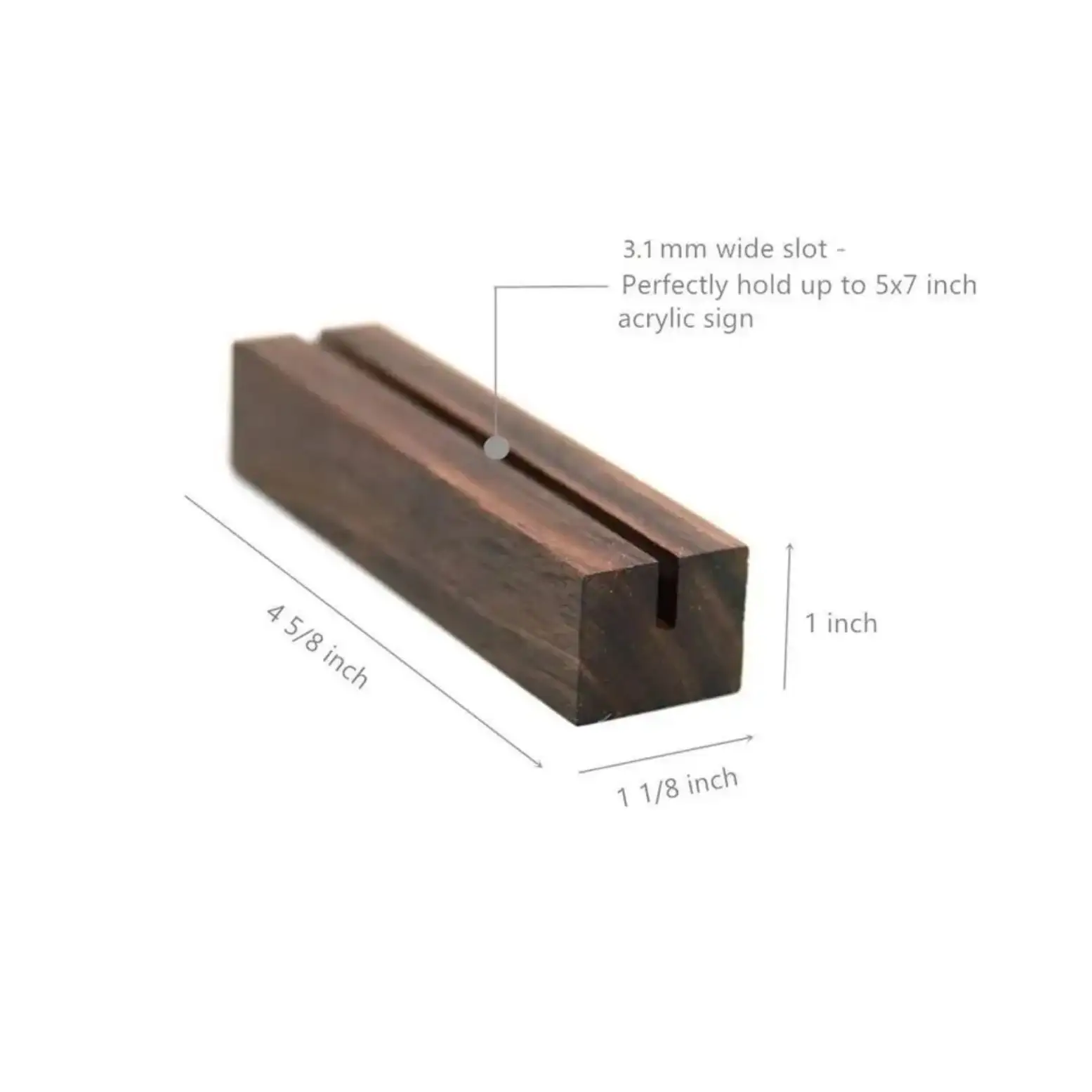 Holz kartenst änder Display Holz produkt für Preis schild Holz Hochzeit Tisch karten halter
