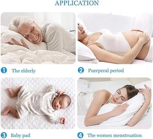 Ropa interior de cama de <span class=keywords><strong>hospital</strong></span>, esterilla desechable, azul, oem, venta al por mayor - Product Image 3