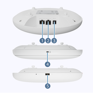 AirEngine 6576-56TP 50087139 11be Indoor,2+2+4 Tri Bands,smart Antenna,USB,BLE,PSE Enterprise <b>Wireless</b> <b>Access</b> <b>Points</b> - Product Image 4