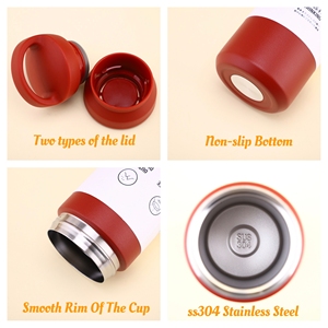 Gobelet Thermos Style <span class=keywords><strong>japonais</strong></span> 380ML 500ML tasses à café en acier inoxydable avec couvercle intelligent tasse à café <span class=keywords><strong>isotherme</strong></span> bouteille d'eau - Product Image 3
