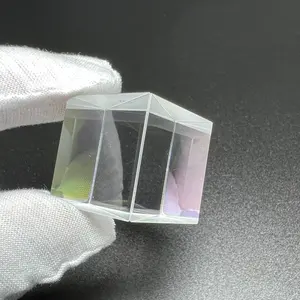 Polarization Hot Selling Optical Glass Cube Color Glass Optical Prism Glass Cube Optic