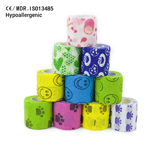 2025 Athmedic sport Chine imprimé pansement <span class=keywords><strong>auto</strong></span>-<span class=keywords><strong>adhésif</strong></span> imprimé <span class=keywords><strong>Compression</strong></span> cohésive imprimé <span class=keywords><strong>bandage</strong></span> cohésif imprimé personnalisé - Product Image 5