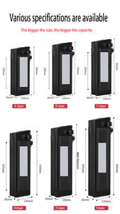 แบตเตอรี่จักรยานลิเธียม Disiyuan Monster <span class=keywords><strong>Minako</strong></span> 48v 10Ah รุ่น Haiba Silver Fish Box 48v พร้อมแบตเตอรี่ลิเธียมคุณภาพดีที่สุด - Product Image 5
