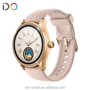Reloj Inteligente con Correa de Metal, Pantalla Táctil de Lujo, Certificación CE, ROHS, FCC, Reloj Inteligente para Mujer, Oro, Plata, <span class=keywords><strong>Acero</strong></span> <span class=keywords><strong>Inoxidable</strong></span>, Novedades, Monitor para Mujer - Product Image 6