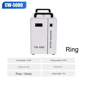 Cấp công nghiệp cw3000 cw5000 cw5200 cw5202 cw6000 bị làm lạnh cho Khắc Máy cắt laser 1064nm bước sóng Điều kiện Mới - Product Image 3
