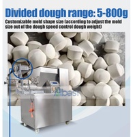 Grande machine à runder la pâte à pizza électrique automatique de 600 g, diviseuse de pâte