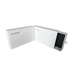 Caja de Regalo Deslizante Rígida con Logotipo Personalizado, Caja de Embalaje para Joyería, Cosméticos y Regalos con Cinta - Product Image 3
