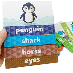 Cartes Flash d'<span class=keywords><strong>Apprentissage</strong></span> Précoce en Papier Durable Personnalisées 165 Pièces Grande Taille Mon Premier Ensemble de Cartes Flash pour Tout-Petits - Product Image 2