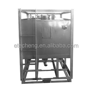 Precio de fábrica 1000L 2000L tanque de almacenamiento de gas combustible apilable de acero inoxidable IBC tanque de mano para líquidos peligrosos - Product Image 3