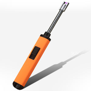 High Quality Wholesale Flameless Long Gas Stove 360-degree Rechargeable <b>Candle</b> Arc USB Lighter for Cigarettes Windproof Safety - Product Image 5