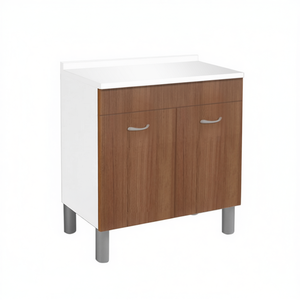 Mueble de Baño con Lavabo Pratika Base Mod 40x50 cm Blanco - Product Image 3
