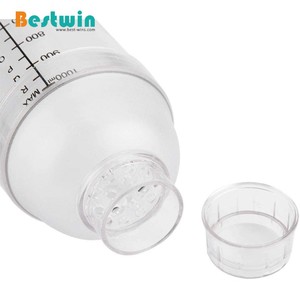 <span class=keywords><strong>Bar</strong></span> phụ kiện Polycarbonate PC rõ ràng nhựa uống Mixer Cocktail <span class=keywords><strong>Shakers</strong></span> với quy mô - Product Image 3