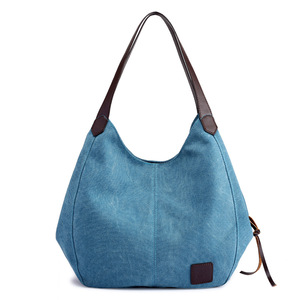 Fashion Casual Women's <b>Large</b> Capacity Vintage <b>Canvas</b> <b>Bag</b> With Daily Travel Shoulder <b>Bag</b> Wear-resistant - Product Image 5