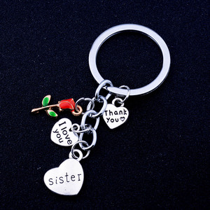 Creatividad 3,8 Rose Día DE LA MUJER Regalos del Día DE LA MADRE Mamá/hermana/abuela/tía/hija Llaveros Llavero Llaveros para mujer - Product Image 6