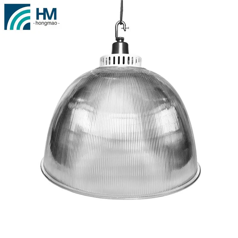 Energy saving led corn light reflector e27 corn light cover e40 corn bulb reflector 12'' 16'' 19'' 22'' 25'' transparent color