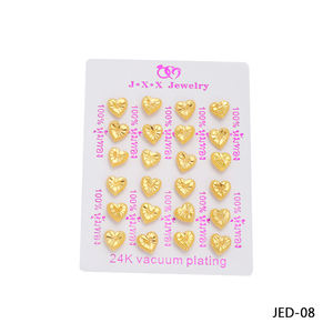 JXX JED-08-4 kelebek gözyaşı yıldız Mini saplama küpe takı seti - Product Image 5