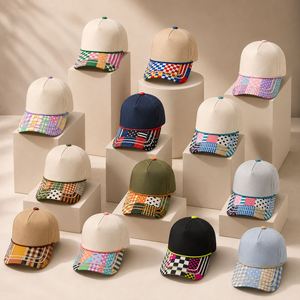 Gorra de Béisbol Personalizada de Fábrica con Visera Estampada y Cordón, Estilo Urbano, 5 Paneles, Algodón, Ribete en Contraste, OEM ODM - Product Image 5