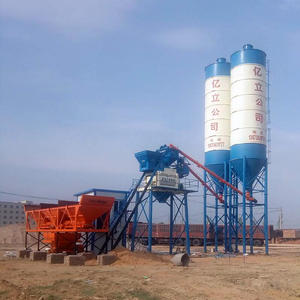 Fabriek Automatische Betondoseerinstallatie 35m3 Drijvende Betonmenginstallatie 60m 3/H 3 Bakken Batching Plantbeton - Product Image 1