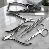 Coupe-ongles en acier au carbone de haute qualité ASAP, 14 cm, ouverture large pour ongles épais, manche long, instrument de podologie pour les doigts