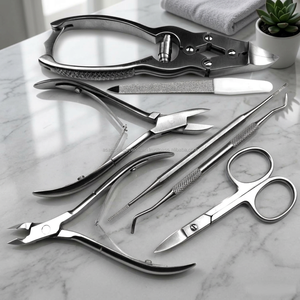 Cortauñas de Acero al Carbono de Alta Calidad ASAP de 14 cm con Apertura de Mandíbula Ancha para Uñas Gruesas, Instrumento de Podología de Mango Largo para Dedos - Product Image 4