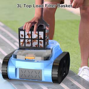 带遥控的自动无绳爬壁池真空吸尘器Wifi游泳池撇渣器游泳池清洁机器人 - Product Image 2