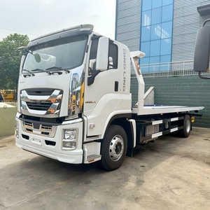 ราคาโรงงาน รถยกพ่วงแบบพื้นเรียบ ISUZU Giga 8-10 ตัน รถยกกู้ภัยบนถนน สำหรับขาย - Product Image 3