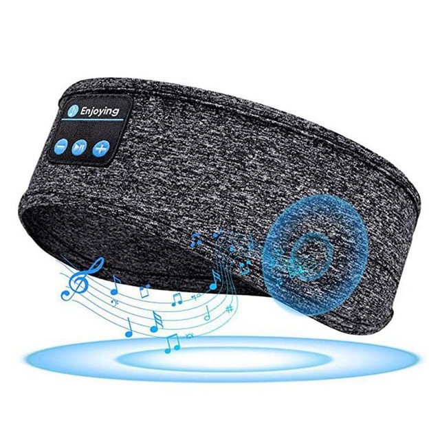 Factory Sports Blue Tooth Headscarf Headphones Sleep Yoga Fitness Headset Wireless Headband Fabric Sleep Eyemask Earphones