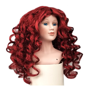 Thiết kế mới với chất lượng cao tuyệt vời Búp bê tóc giả với 10 inch chu vi Tóc Giả phù hợp cho búp bê và đồ chơi - Product Image 2