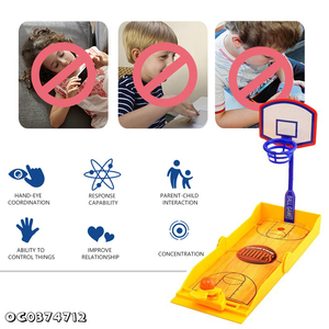 Bán buôn nhiều xách tay mini bóng rổ ngón tay Trò chơi bắn súng máy vui vẻ tương tác Đồ chơi máy tính để bàn chống căng thẳng fidgets - Product Image 3