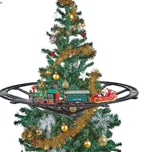 Blocs <span class=keywords><strong>de</strong></span> <span class=keywords><strong>train</strong></span> <span class=keywords><strong>de</strong></span> <span class=keywords><strong>noël</strong></span> jouet assembler lumière musicale autour <span class=keywords><strong>de</strong></span> l'arbre <span class=keywords><strong>de</strong></span> <span class=keywords><strong>noël</strong></span> à fente <span class=keywords><strong>électrique</strong></span> du père <span class=keywords><strong>noël</strong></span> avec un <span class=keywords><strong>train</strong></span> - Product Image 3