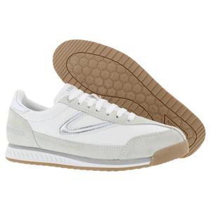 Zapatos Deportivos para Mujer Tretorn Rawlins Metallic, Color Blanco Plateado - Product Image 4