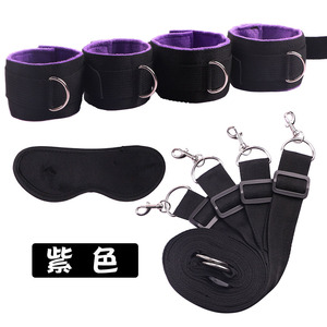Jeux pour adultes, jouets sexuels, menottes en fer avec éponge, <span class=keywords><strong>bondage</strong></span> sexuel, contrainte au <span class=keywords><strong>lit</strong></span>, flirt - Product Image 4