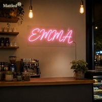 Letrero LED Personalizado con Nombre, Regalo para Niños y Adolescentes, Luz de Neón, Diseño Gratuito, Regulable, Alimentado por USB, Envío Rápido para Decoración de Dormitorio y Fiestas