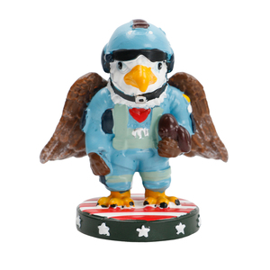 Creative New Gift Resin American Eagle <strong>Soldier</strong> Duck Fairy Collectible Figures Independent Ducks Desktop Decoration - Product Image 2