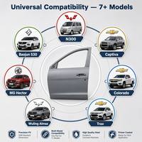 Panneau de porte en acier N300 08- pour CAPTIVA/Colorado/Trax/Wuling/Almaz/mg Hector/Baojun 530