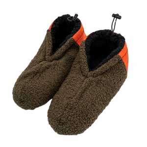 Man <strong>Men</strong> <strong>Men's</strong> Winter Sherpa Plush Indoor Home <strong>Slipper</strong> <strong>Slippers</strong> <strong>Boots</strong> Booties With Fluffy Sherpa Lining and Anti-slip Sole - Product Image 1