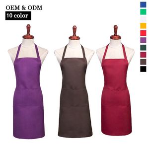 Oem Factory Price BBQ Cooking Party Painting Restaurant Salon Promotion Gift Men Women Chef Cleaning Black <b>Kitchen</b> <b>Apron</b> - Product Image 1